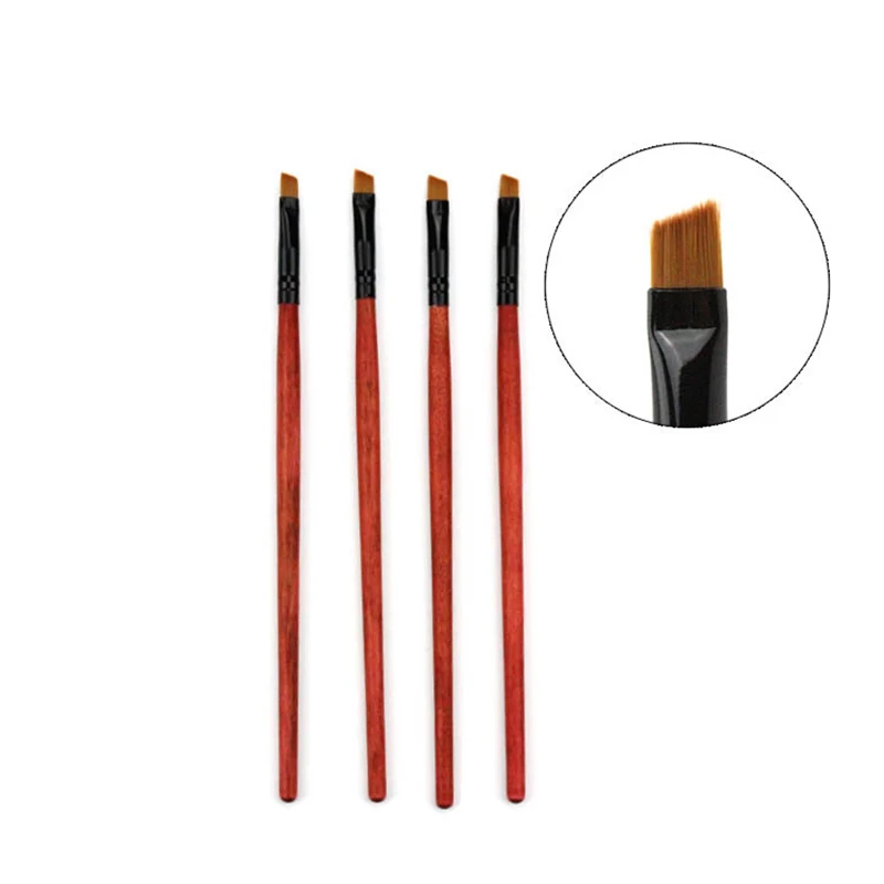 1 шт. кисть для бровей Элитный угловой подводка глаз инструмент женщин/леди