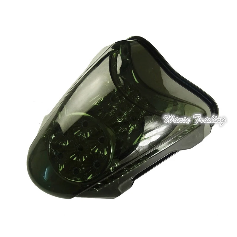 Хромированный Светодиодный задний стоп сигнал интегрированный светильник для