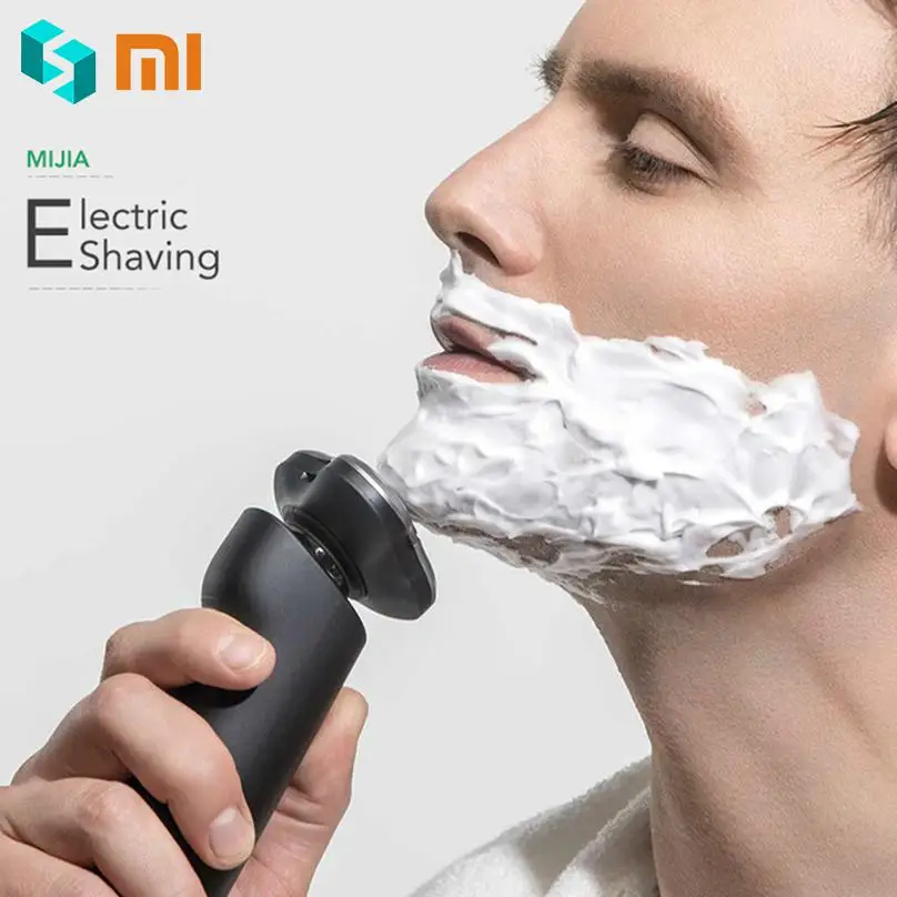 Xiaomi Mijia электрическая бритва для мужчин оригинальная быстрой зарядки с USB и