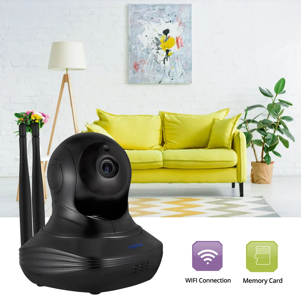PTZ Full HD 1080P беспроводная Wi-Fi ip-камера с управлением через приложение, камера видеонаблюдения в помещении, двухстороннее аудио ночное видение
