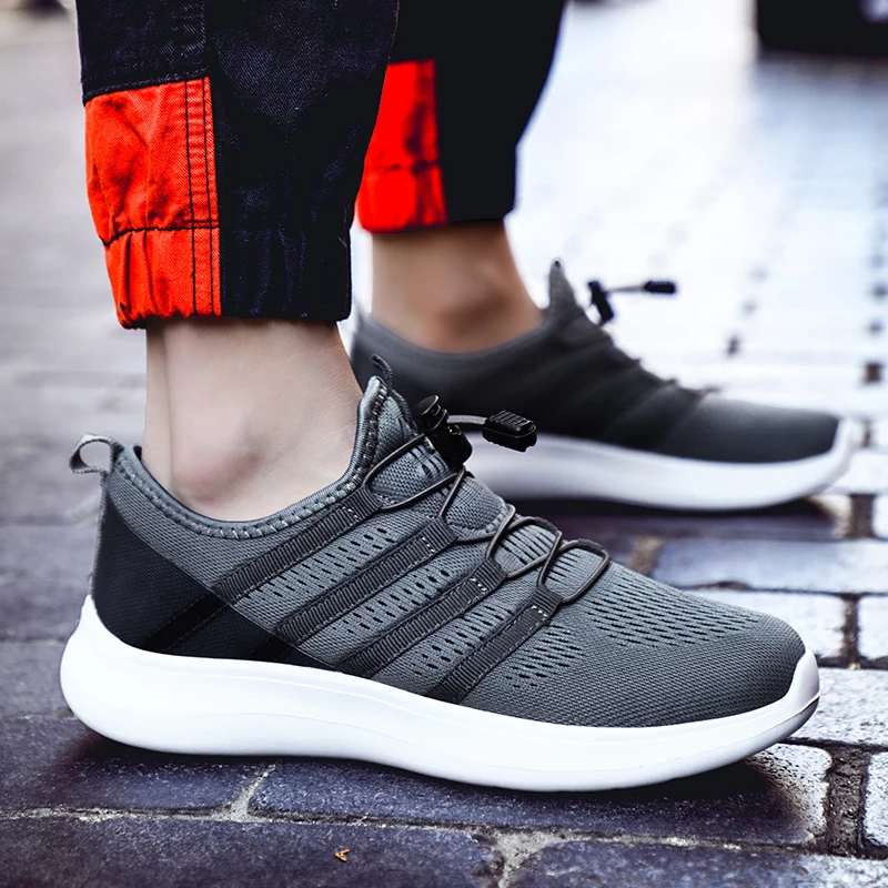 Aleader 2019 Men Casual Shoes Breathable Sneakers Male Lightweight Outdoor Travel Sapato Big Size | Обувь