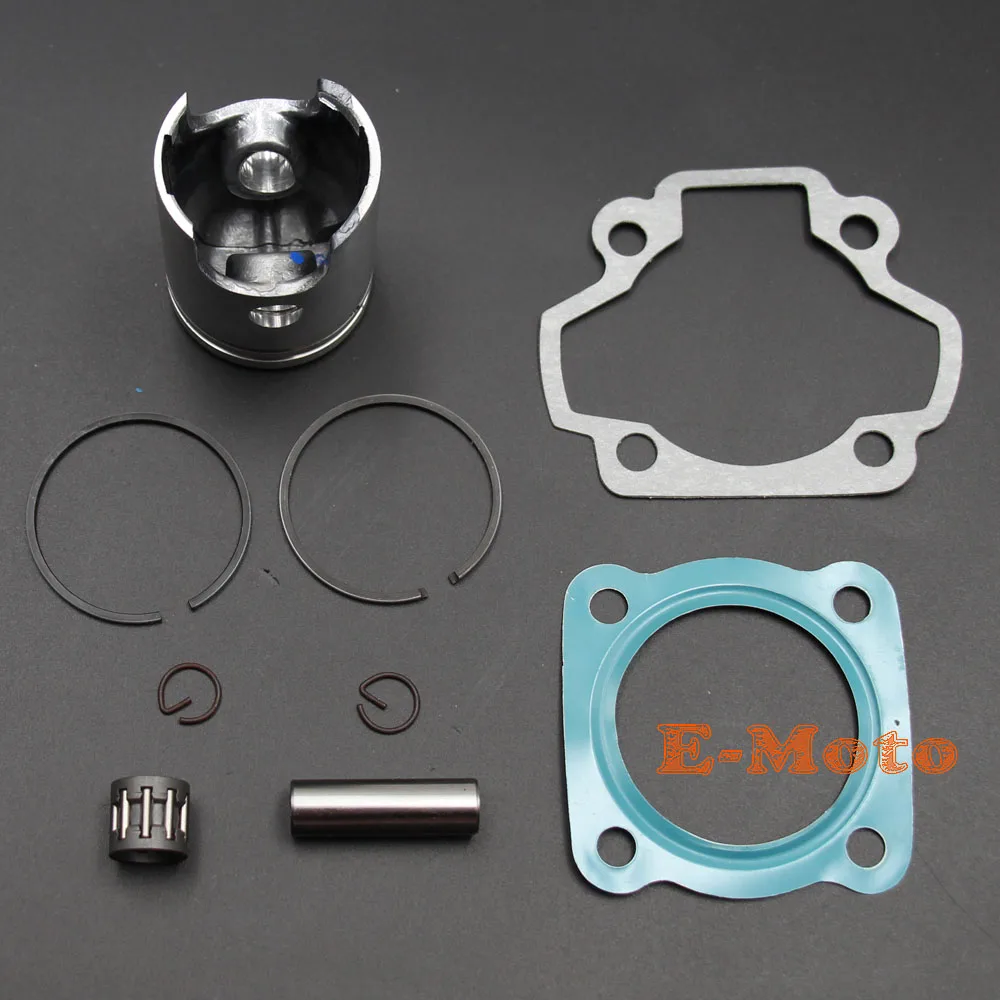 Комплект поршневых колец прокладок для браслета Yamaha PW50 PW 50 PY50 Peewee PY Y Zinger new E Moto|piston