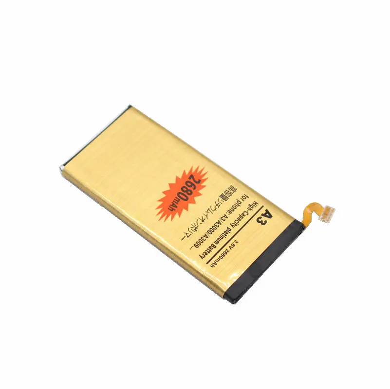 1x2680 мАч EB BA300ABE Золотая запасная батарея для Samsung Galaxy A3 (2015) A3000 A3009 SM A300F A300H A300G A300M