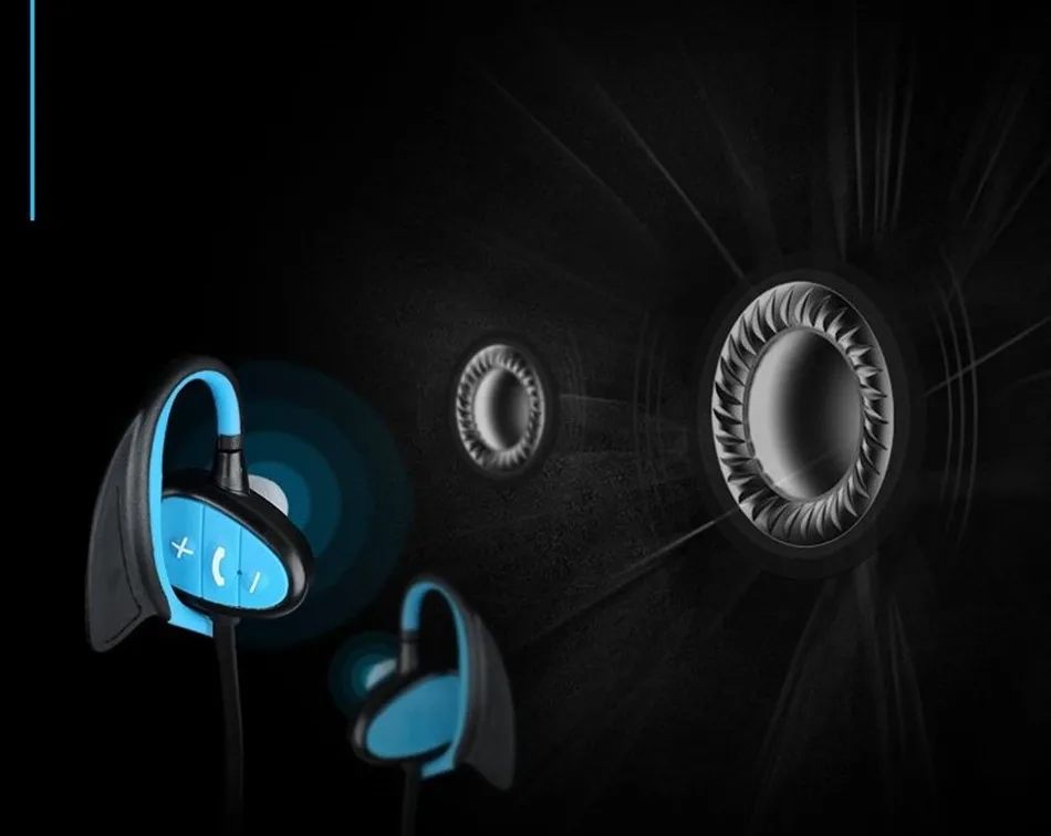 Беспроводной наушники IPX8 Водонепроницаемая bluetooth-гарнитура Шум шумоподавления наушники для телефона наушники с микрофоном auriculares