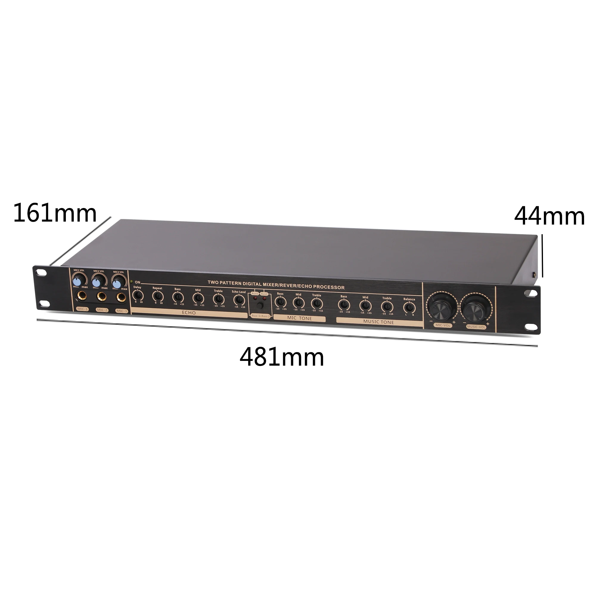 Depusheng REV3800 караоке профессиональный цифровой аудио процессор простое управление цифровой процессор для караоке