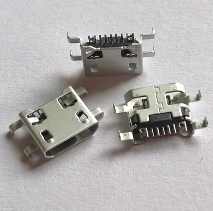 50 шт. для LG L80 D373 7Pin 7-контактный micro зарядный разъем штекер док-станции mini usb замена