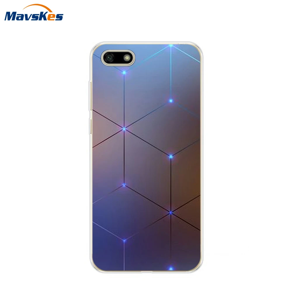 5 Чехол для honor 7A, чехол для huawei honor 7A, DUA-L22 чехол, 5,45 дюймов, мягкая задняя крышка из ТПУ для huawei honor 7A, 7 A, чехол для телефона, s shell - Цвет: 5