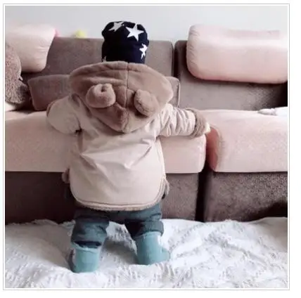 

Boys wear fleece thickened warm clothes