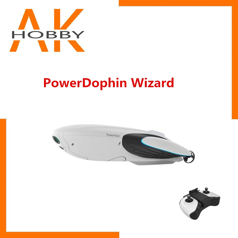 Powervision PowerDolphin Wizard подводная рыболовная лодка с камерой 4K UHD 1080P передача печени в
