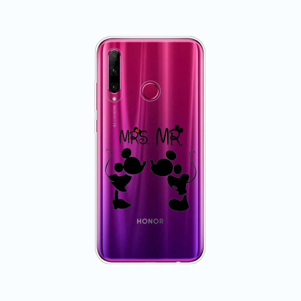 80383 Чехол для Honor 20, чехол, силиконовая задняя крышка, чехол для телефона, для huawei Honor 20 Pro Lite, Honor20, YAL-L21, YAL-L41, роскошная задняя крышка с рисунком - Цвет: 80383