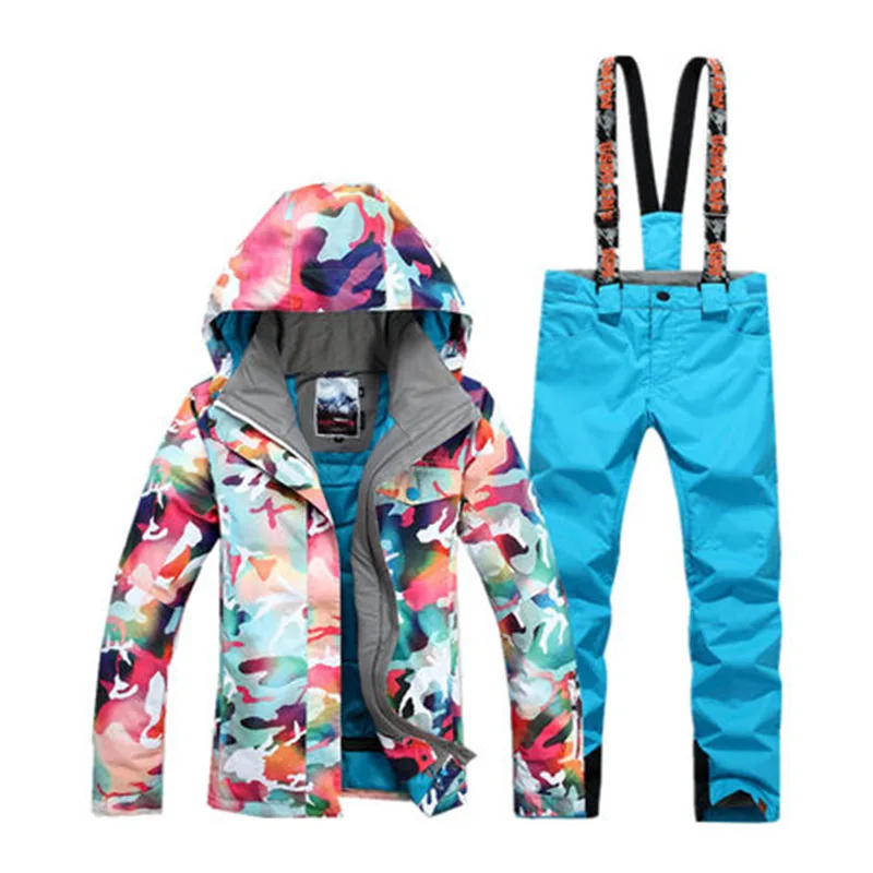 Женский костюм для сноуборда уличная спортивная Лыжная одежда