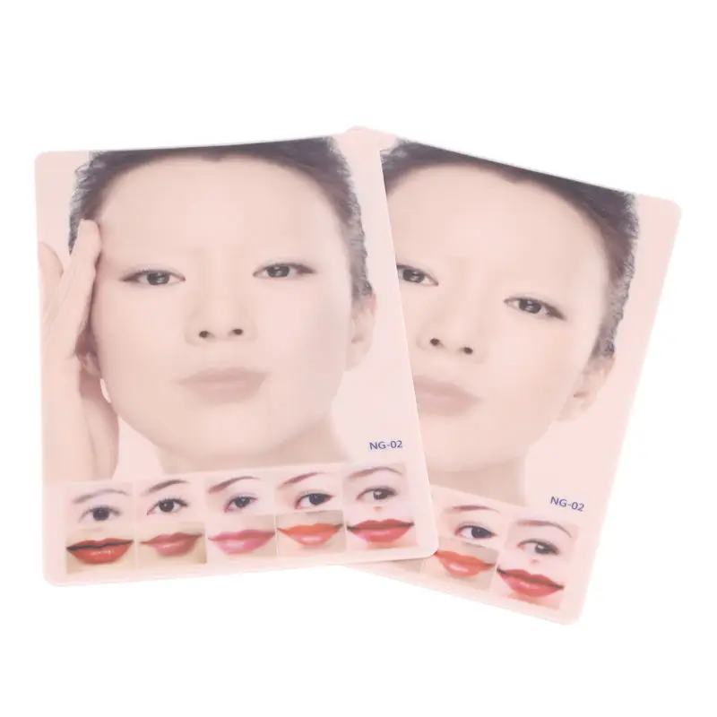 Стойкий макияж 4D искусственная тренировка кожи силиконовая красота татуировка