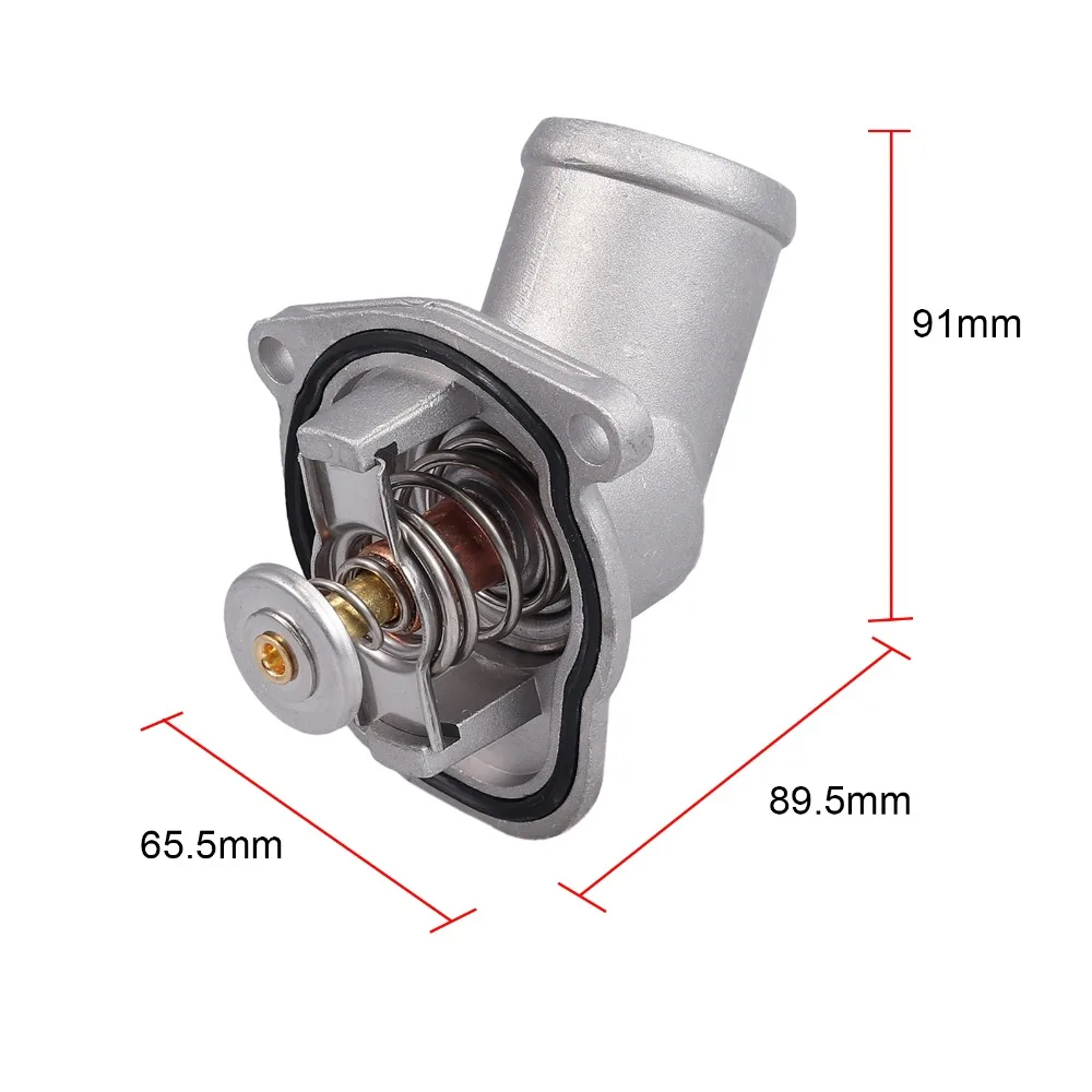 Новый термостат Justech с прокладкой 92 ° C 1338096 для OPEL Astra G H Corsa B D Meriva 1 0 2 охлаждающей