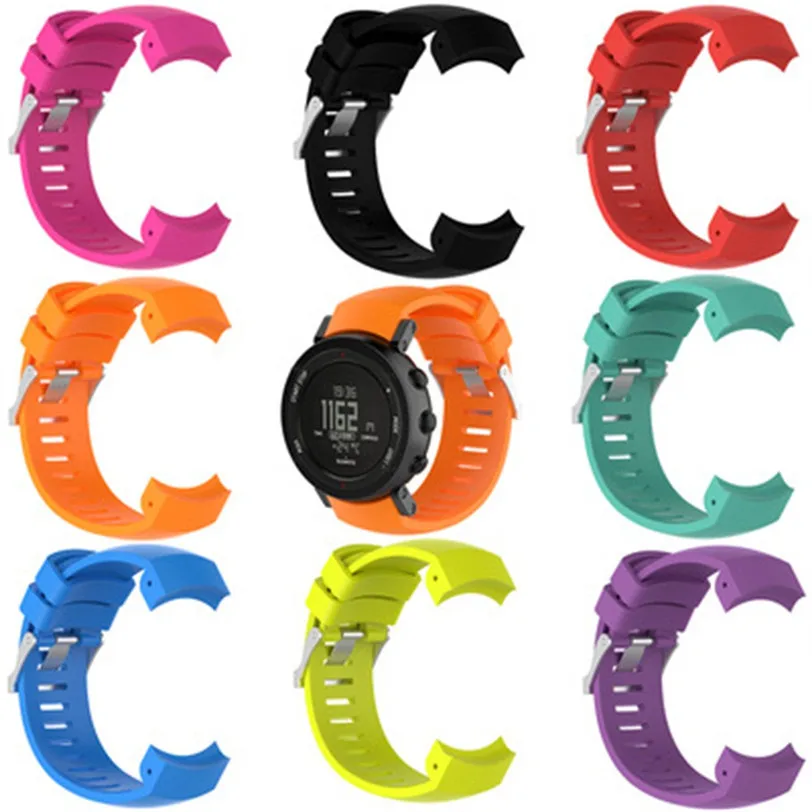 Спортивный силиконовый браслет с ремешком для Suunto Core Alu + 2 шт. инструмент Новая