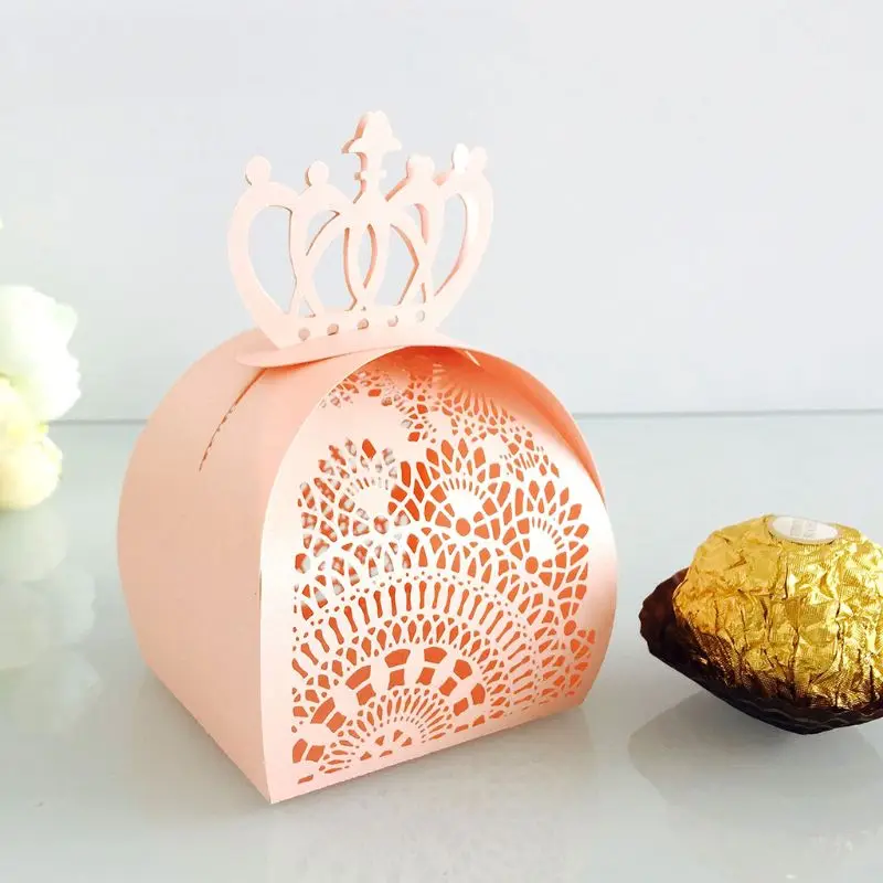 25 искусственных корон лазерная резка пустотелых подарков|Подарочные сумки и