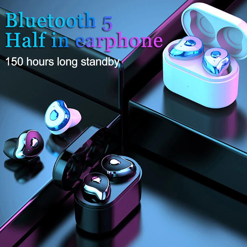 Новые мини спортивные наушники TWS Touch Bluetooth гарнитура 5 0 Водонепроницаемая Стерео