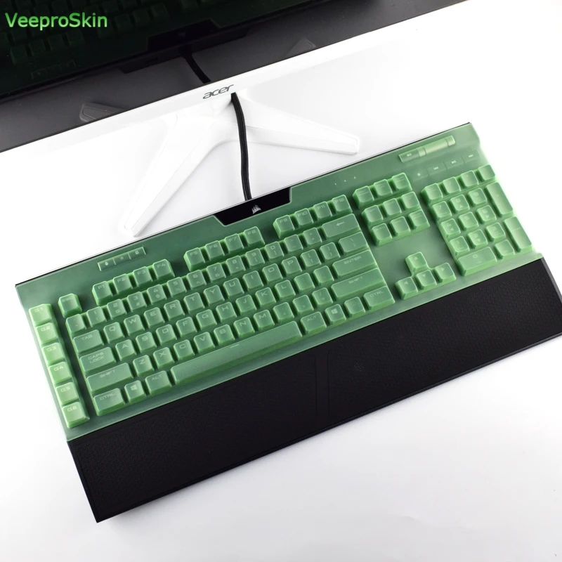 Силиконовый протектор для CORSAIR K95 RGB Платиновый проводной игровой механический