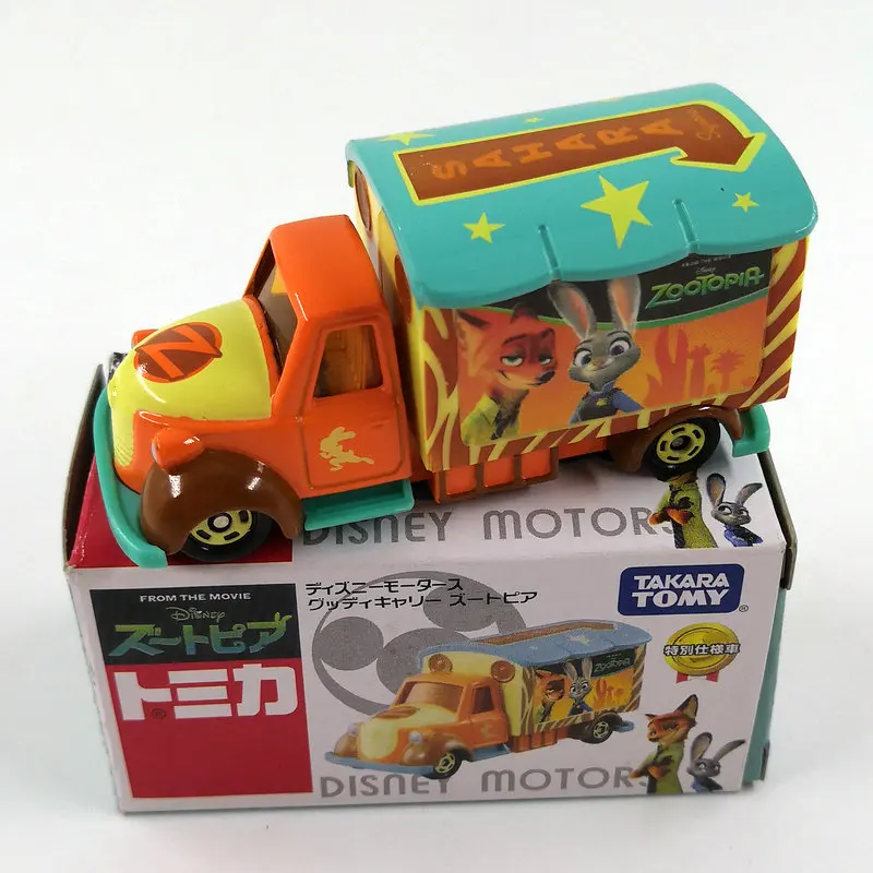 854487 Tomica автомобиль Микки Мороз. n Эльза Анна Минни, Ститч Винни литые игрушки металлическая модель грузовика подарок на день рождения для детей мальчиков - Цвет: 854487