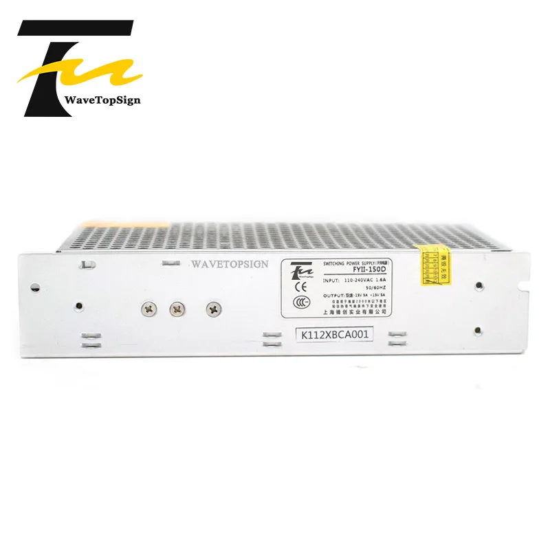 WaveTopSign переключатель питания 15 в 5A входное напряжение AC220V 50 60 Гц 2 полосный выход
