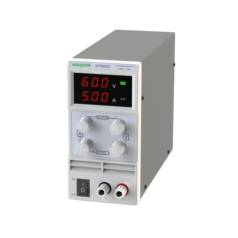 Лабораторный мини источник питания KPS605D 60 в 5 А однофазный регулируемый цифровой