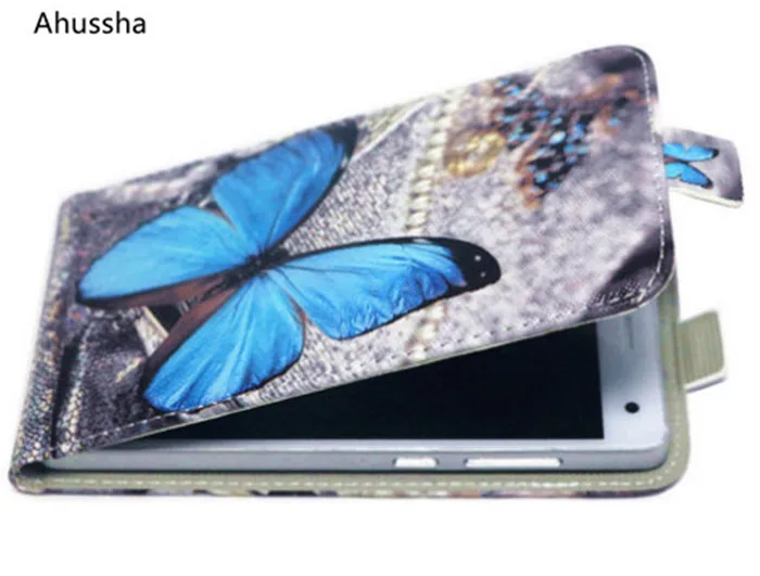 Лидер продаж мультфильм живопись искусственная кожа флип чехол для Fly Nimbus 17 (FS527)