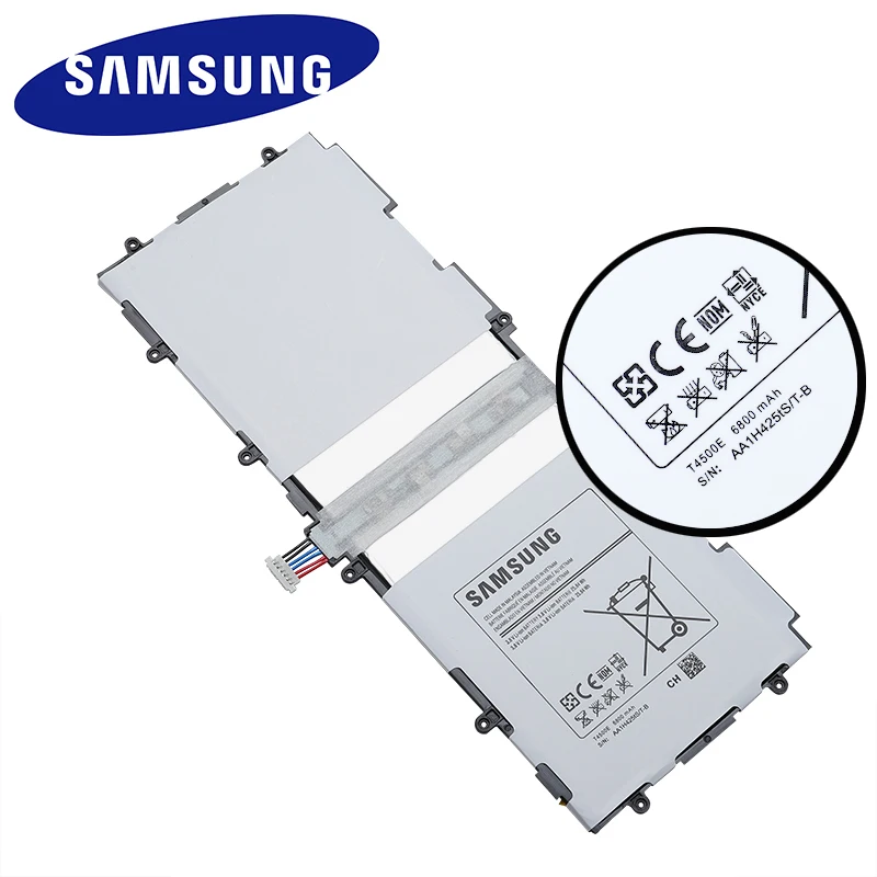Сменный аккумулятор для планшета SAMSUNG T4500E Samsung Galaxy Tab3 P5210 P5200 P5220 6800 мАч | Мобильные