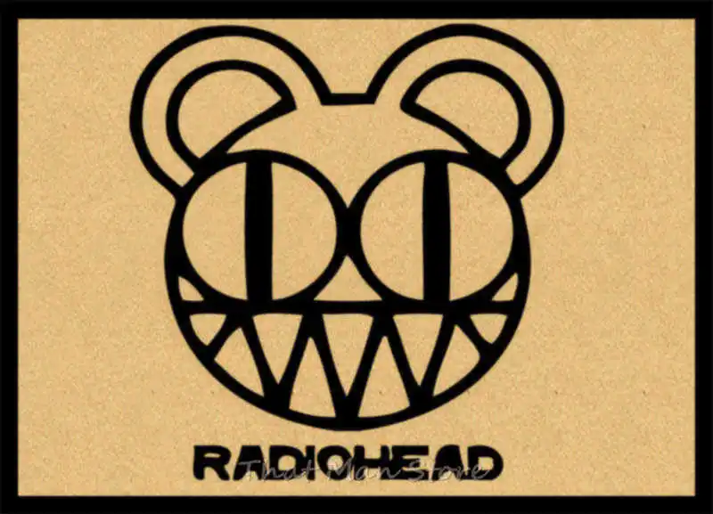 Radiohead постер ретро ностальгия крафт-бумага декоративная картина стикер стены 30*21cm