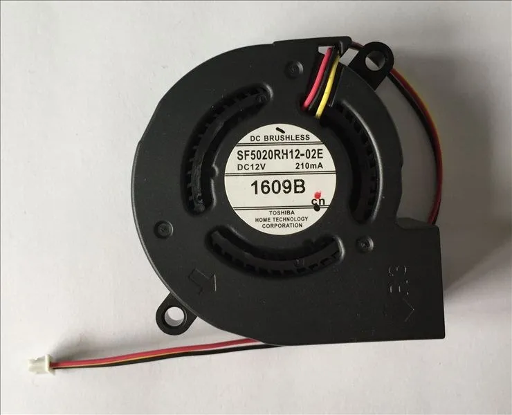 Охлаждающий вентилятор для проектора Nidec SF5020RH12 02E 03E 12 В 210 мА телефона X7 W8 X8 S9 X9 C250S