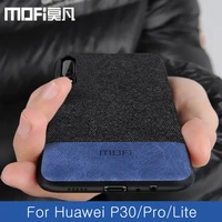 for huawei p30 case cover p30 pro back cover cloth protective silicone shockproof cases capas mofi original p30 lite case