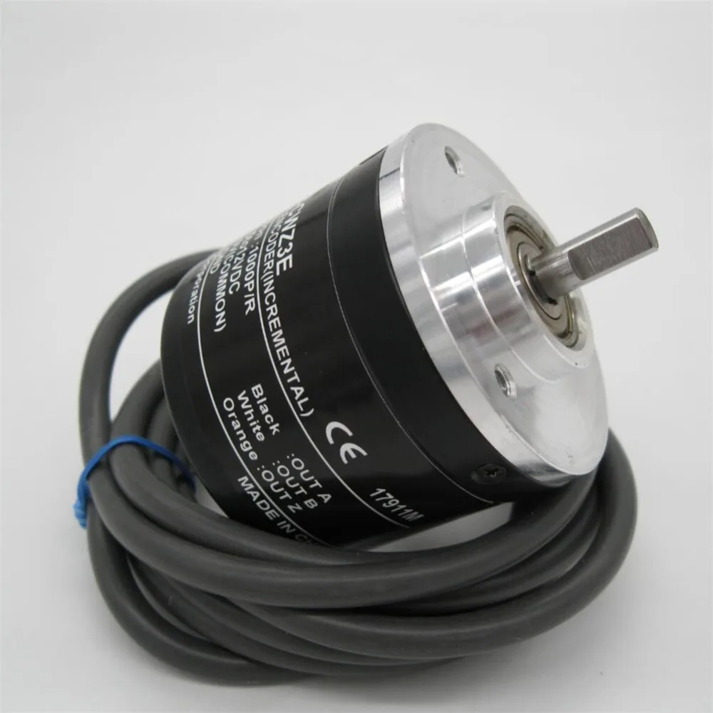 

Free Shipping 1pcs E6C2-CWZ3E 360P/R encoder for optical rotary encoder 360 line incremental encoder ABZ output DC12-24V