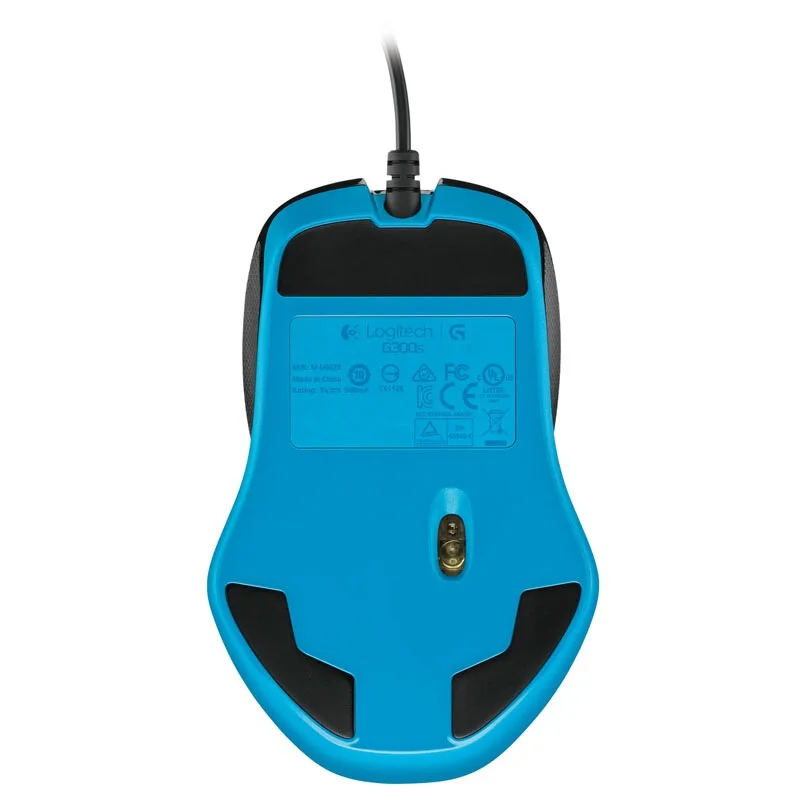 Проводная игровая мышь Logitech G300S для MMO Mouse 2500DPI 9 перезаряжаемых программируемых