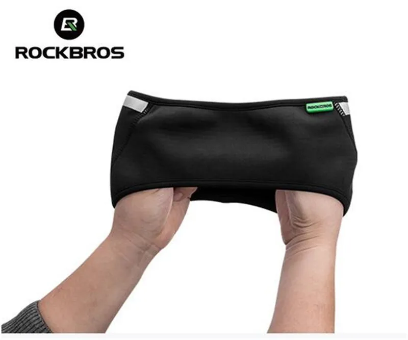 ROCKBROS теплая велосипедная повязка на голову для велоспорта уличная спортивная