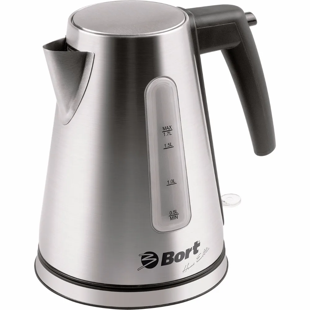Чайник электрический Bort BWK 2217M (корпус из нержавеющей стали объем 1.7 Л. 2200 Вт