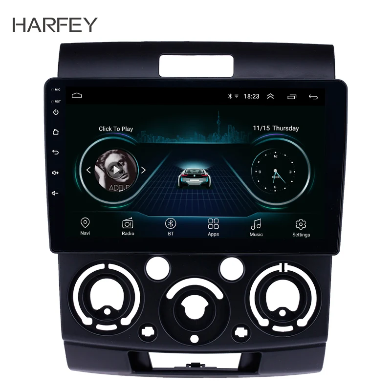 Harfey 9 дюймовый сенсорный экран GPS навигация автомобильное радио Android 1 для Ford