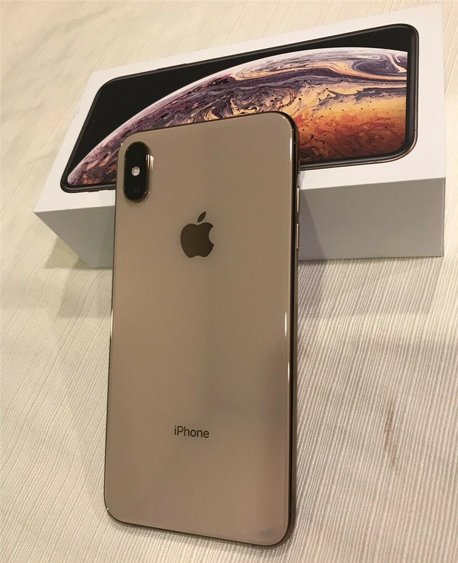 Apple iPhone Xs 5," RAM 4 Гб ROM 64 Гб/256 ГБ/512 ГБ мобильный телефон LTE Hexa Core Dual 12MP iOS12 Face ID NFC A12 Bionic