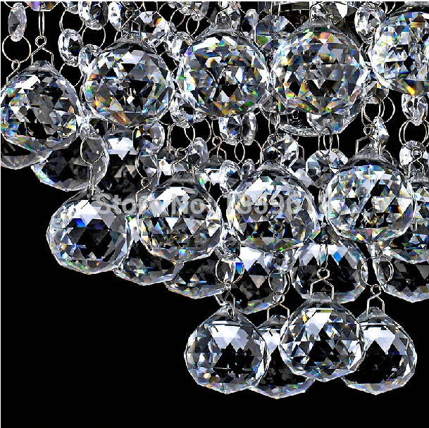 

Fashion Mini LED Crystal Chandelier dining room crystal hanging lamp indoor deco lighting