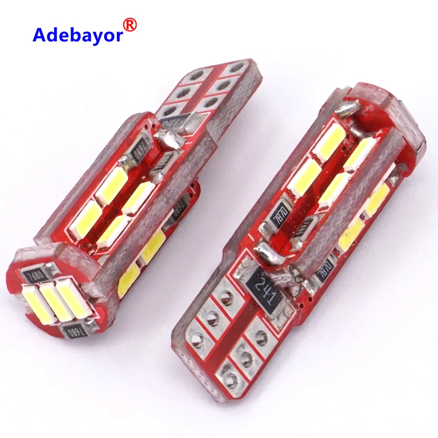 10 шт. Canbus T10 Led 5 Вт 4014 для Sumsung 19 SMD автомобильный маркер парковочная лампа Aprilia RXV RS