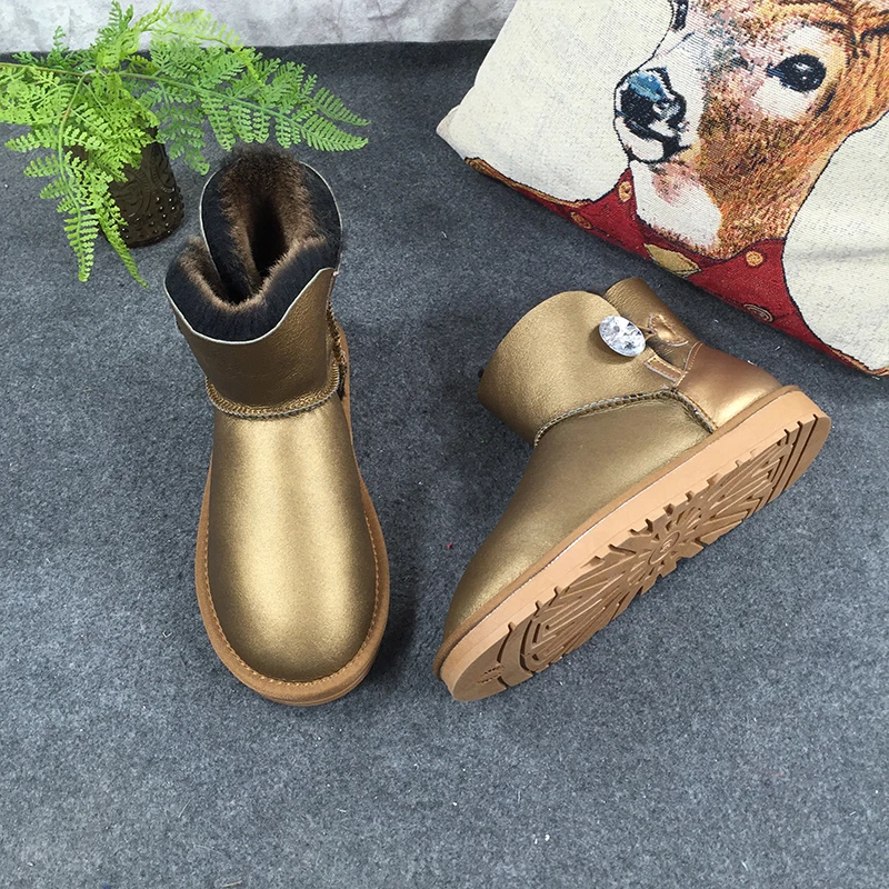 XDXUGG Лидер продаж Женская обувь однотонные мягкие милые женские зимние сапоги без