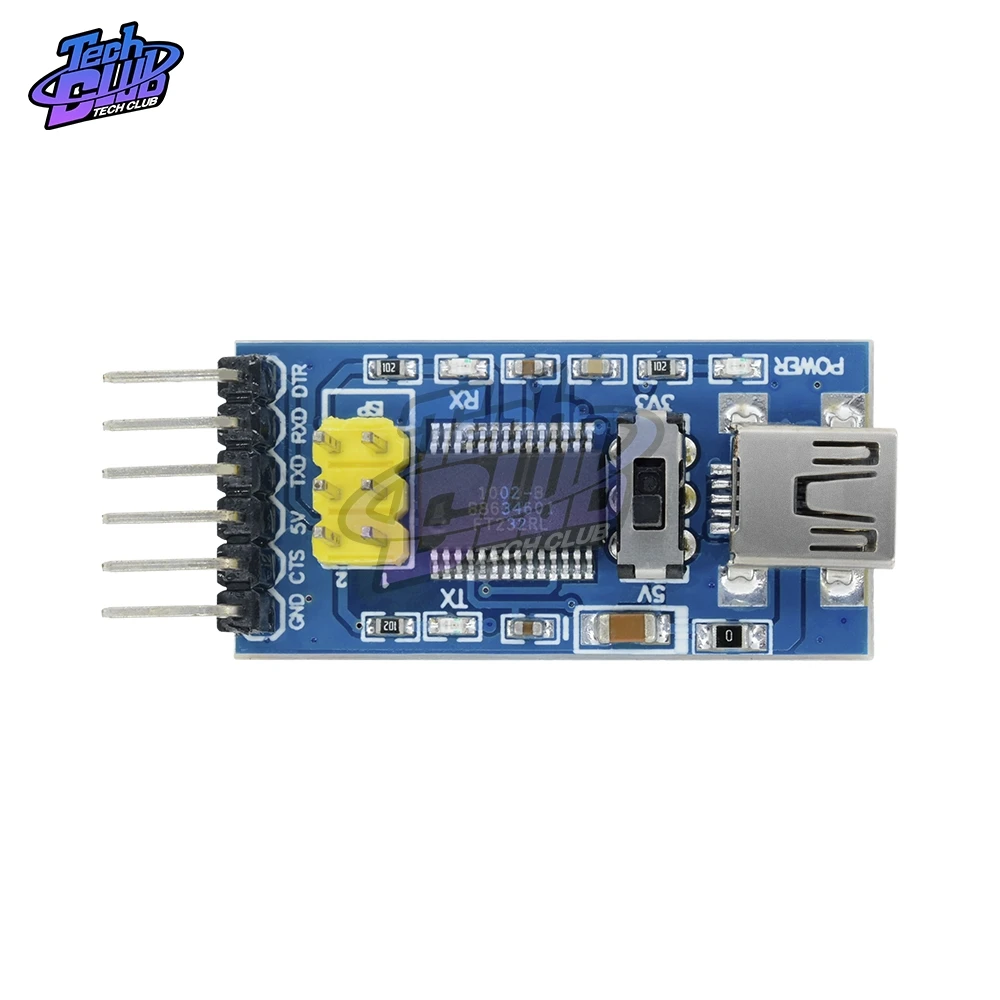 3 В 5 FTDI FT232RL FT232 USB к TTL Серийный адаптер модуль мини порт для Pro до 232 основной