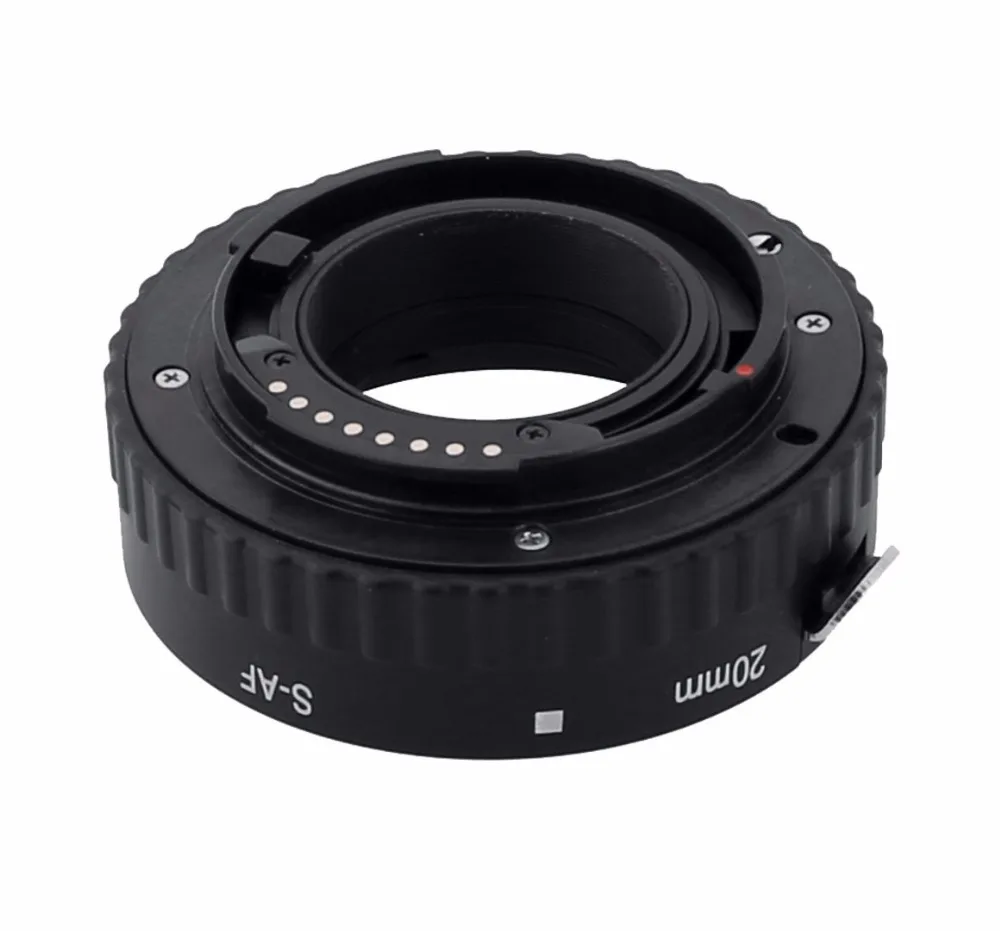MEKE Meike MK-S-AF1-B Макрос с автофокусом AF Удлинительное Кольцо из пластика для sony Alpha A57 A77 A200 A300 A330 A350 A500 A550 A850