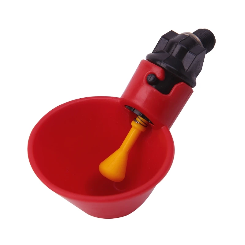 

Poultry Water Drinking Cups Plastic Poultry Chicken Hen Bird Automatic Drinker