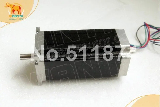 

Hot Sell! CNC Wantai Nema 23 Stepper Motor Dual Shaft 57BYGH115-003B 425oz-in CE ROHS ISO CNC Router Engraver Milling Metal Foam