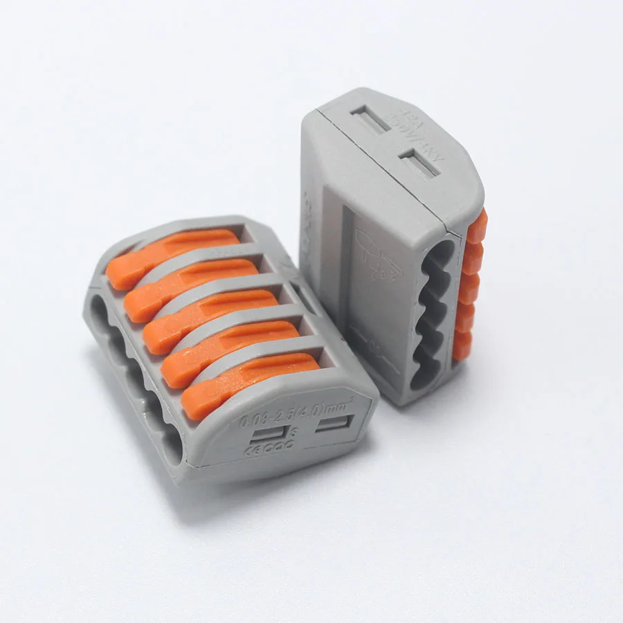 EClyxun 5 шт./лот Универсальный компактный разъем проводки провода PCT 215 5pin проводника