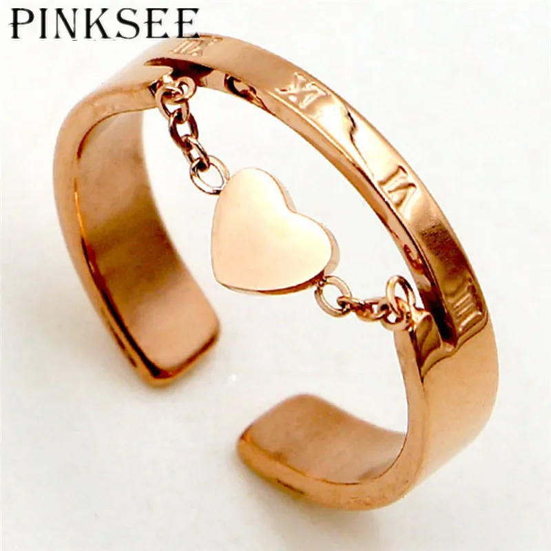 PINKSEE темпераментная Ослепительная фотозвеньевая цепочка кольца для женщин
