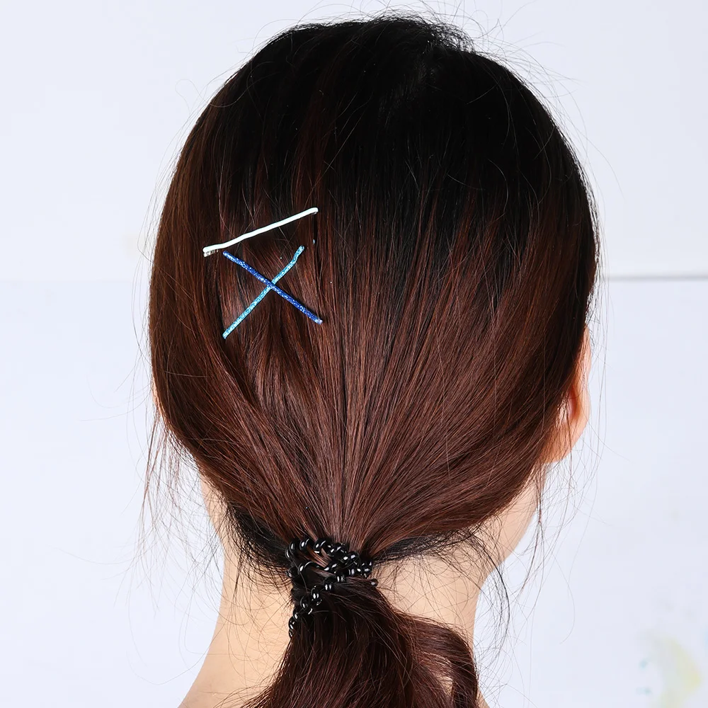 24 PCS/Set Fashion Candy Color Hair Clips Wavy Bobby Pins for Women Girls Decorative Accessories Styling Tools |
