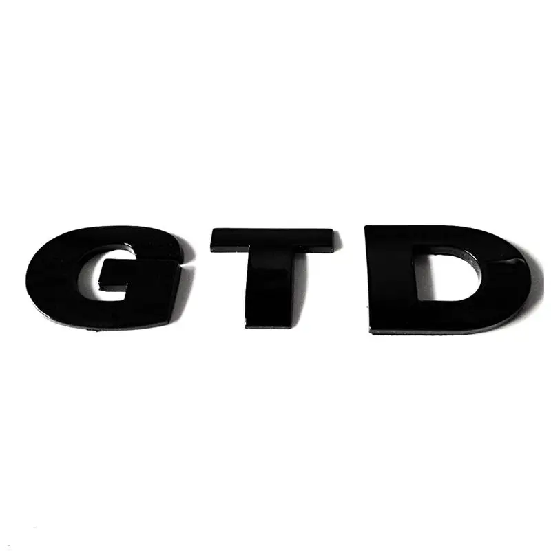 100 шт./партия пластиковые 3d эмблемы GTD для автомобиля|emblem badge|car emblemcar badge |