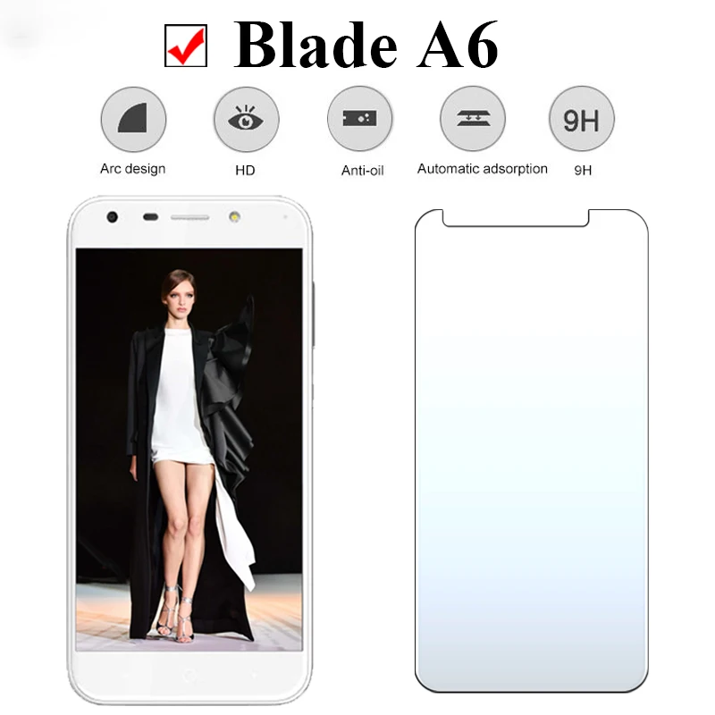 Защита экрана для ZTE Blade A6 Tremp закаленное защитное стекло Bladea6 6A 6 9H Защитная пленка