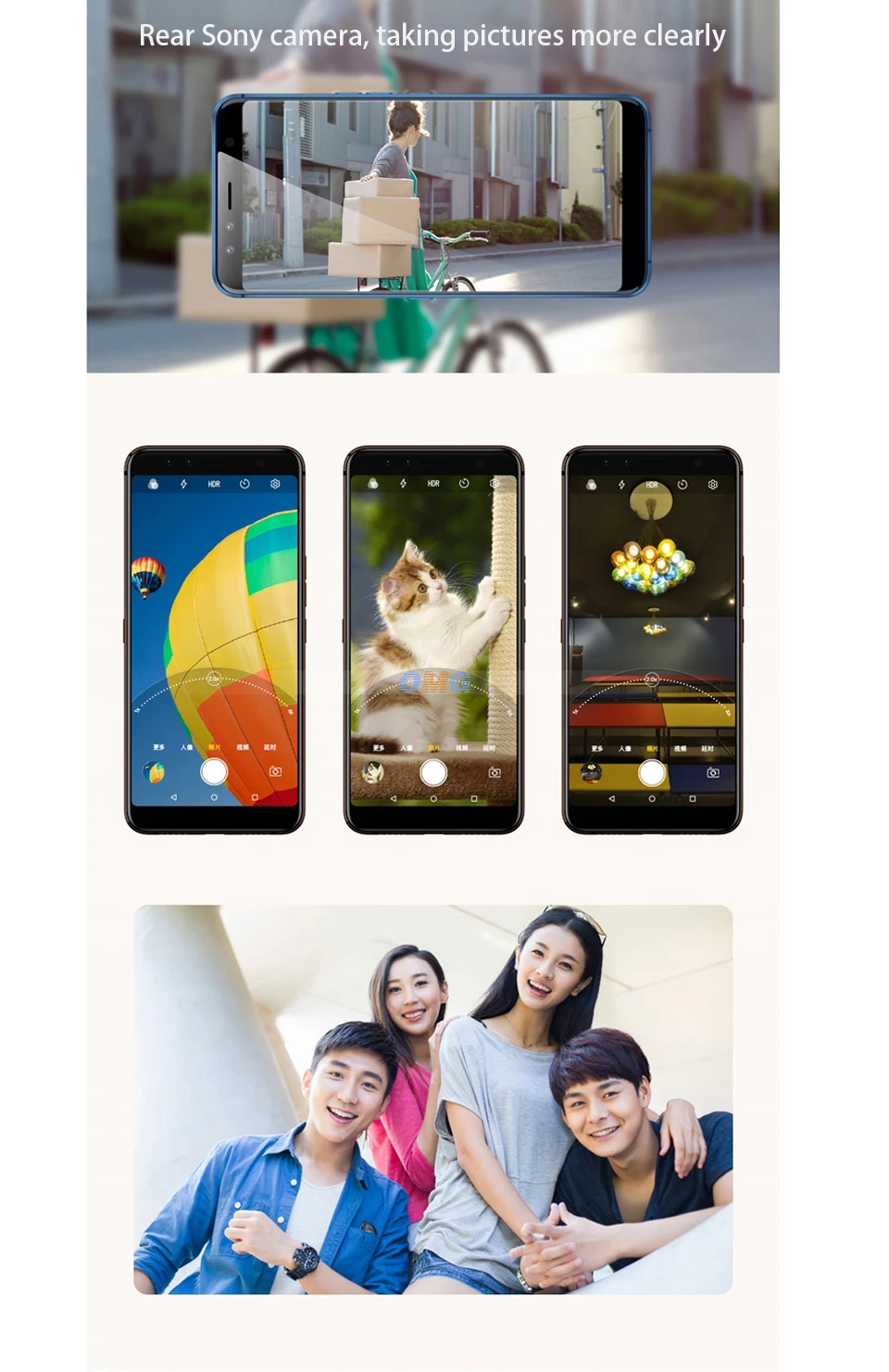 Смартфон GOME U7, 4G, LTE, NFC, 4 Гб ОЗУ, 64 Гб ПЗУ, 13,0 МП, 5,99 дюймов, FHD 18:9, 3050 мАч, сканер отпечатков пальцев, Восьмиядерный, две sim-карты, NFC, мобильный телефон