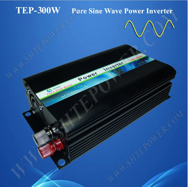 Чистый синусоидальный инвертор dc 12v 300w питания 220v 230v 240v выход переменного