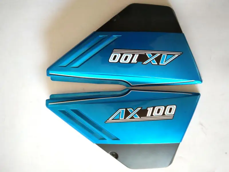 Мотоцикл AX100 крыло край топливный бак боковая крышка панель/батарея Защитная крышка для Suzuki 100cc AX 100 пластиковая рамка части